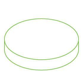 Sitzkissen - Rund/oval